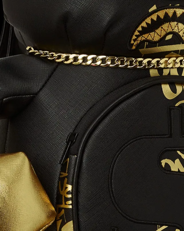 TEDDY BEAR BACKPACKS|BACKPACKS>SPRAYGROUND HALF GRAFF GLIDE MONEYBEAR TEDDYBEAR BACKPACK