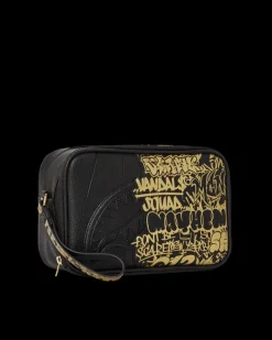 TOILETRIES AKA MONEY BAGS>SPRAYGROUND HALF GRAFF GLIDE TOILETRY BRICKSIDE BAG