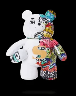 TEDDY BEAR BACKPACKS|BACKPACKS>SPRAYGROUND HALF GRAFF MONEYBEAR TEDDYBEAR BACKPACK