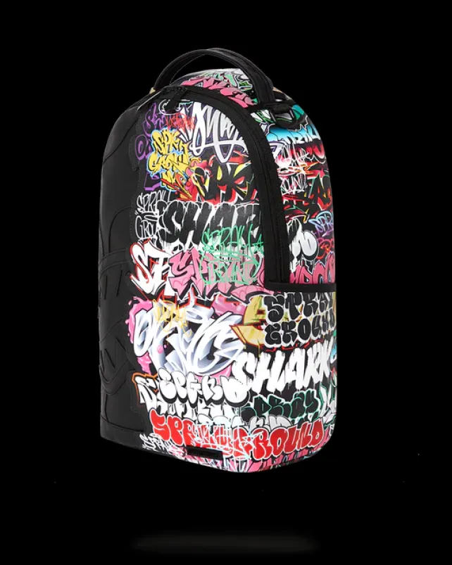 BACKPACKS>SPRAYGROUND HALF GRAFF NIGHT BACKPACK (DLXV)