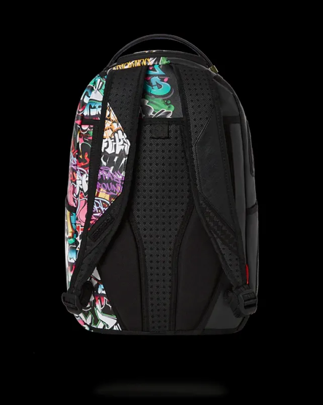 BACKPACKS>SPRAYGROUND HALF GRAFF NIGHT BACKPACK (DLXV)