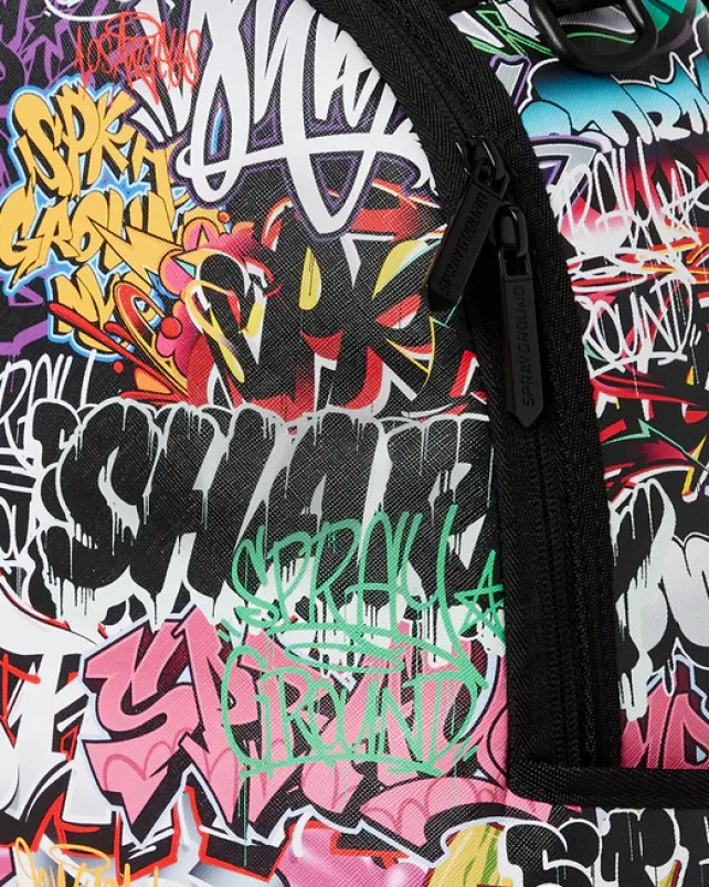 BACKPACKS>SPRAYGROUND HALF GRAFF NIGHT BACKPACK (DLXV)