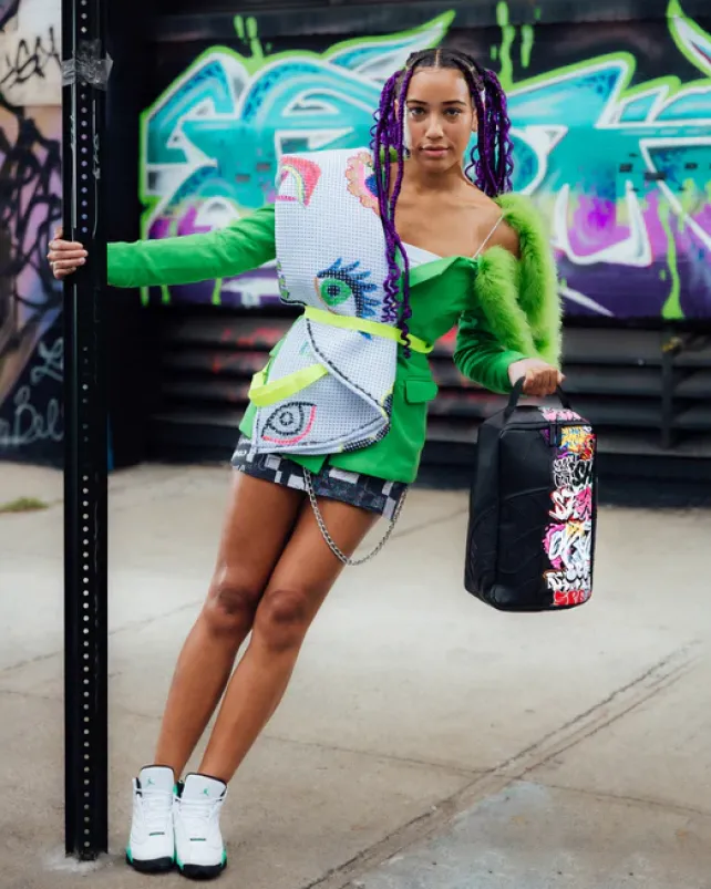 SHOE HOLDERS>SPRAYGROUND HALF GRAFF NIGHT SNEAKER HOLDER