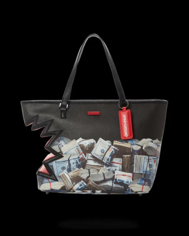 TOTES>SPRAYGROUND $HARKBITE TOTE