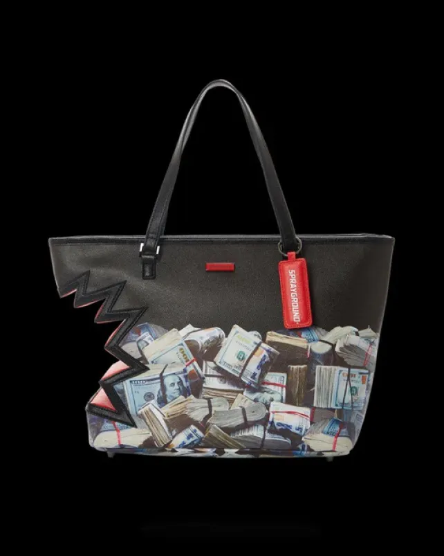 TOTES>SPRAYGROUND $HARKBITE TOTE