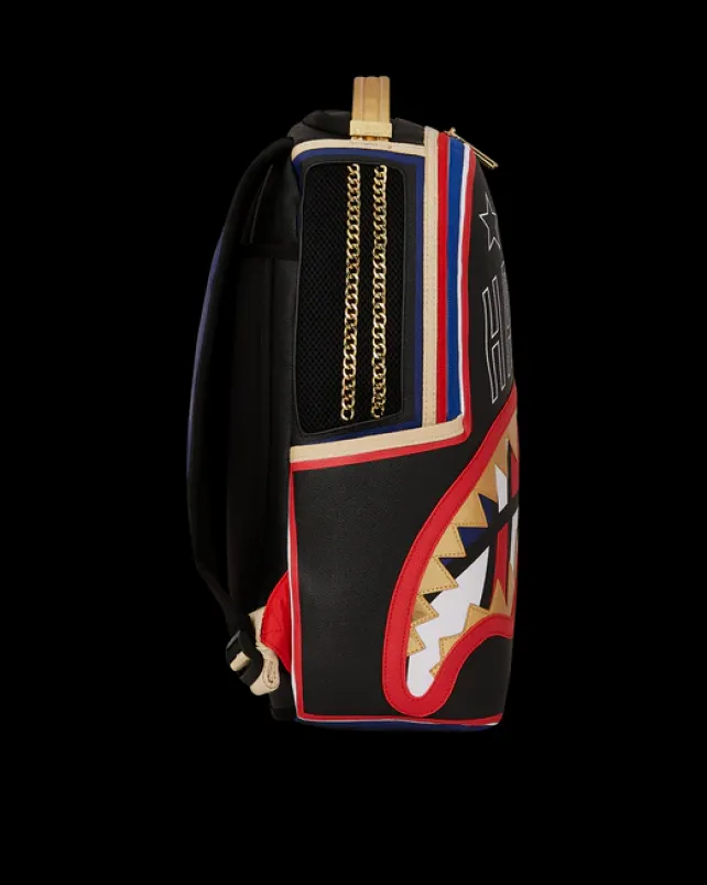 BACKPACKS>SPRAYGROUND HARLEM GLOBETROTTERS CLASSIC BACKPACK (DLXV)