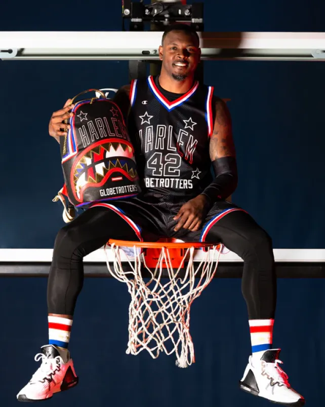 BACKPACKS>SPRAYGROUND HARLEM GLOBETROTTERS CLASSIC BACKPACK (DLXV)