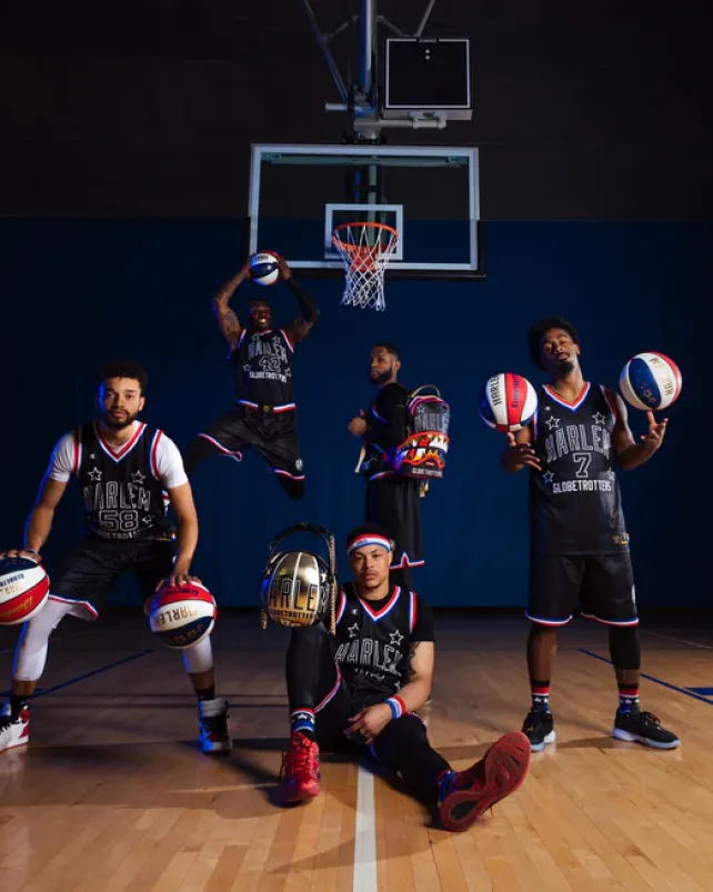 BACKPACKS>SPRAYGROUND HARLEM GLOBETROTTERS CLASSIC BACKPACK (DLXV)