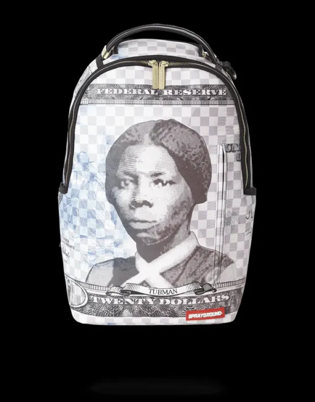 BACKPACKS>SPRAYGROUND HARRIET TUBMAN $20 BACKPACK