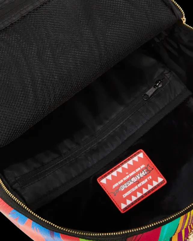 BACKPACKS>SPRAYGROUND HEAR MY ROAR A.i.6 SANDFLOWER COLLAB BACKPACK (DLXV)