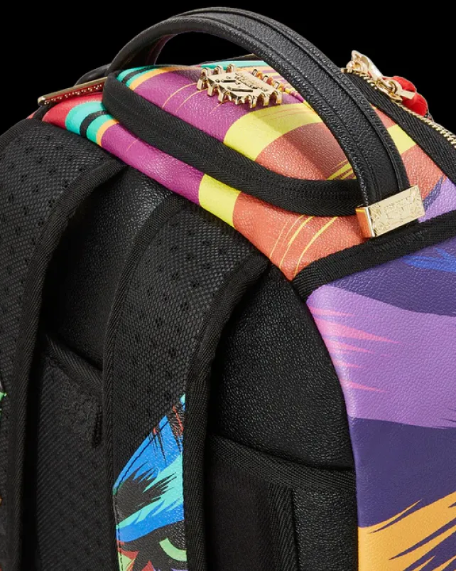 BACKPACKS>SPRAYGROUND HEAR MY ROAR A.i.6 SANDFLOWER COLLAB BACKPACK (DLXV)