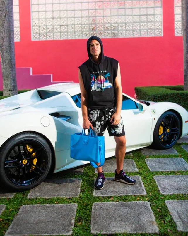 TOTES|HANDBAGS>SPRAYGROUND HEAVY METAL SHARK BLUE TORTUGA TOTE