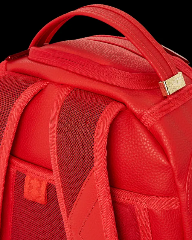 BACKPACKS>SPRAYGROUND HEAVY METAL SHARK RED BACKPACK (DLXV)