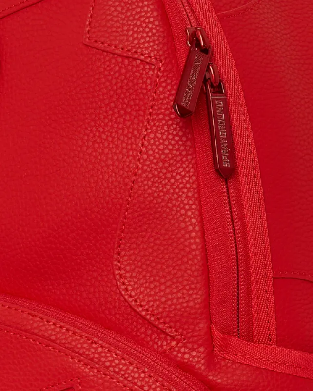 BACKPACKS>SPRAYGROUND HEAVY METAL SHARK RED BACKPACK (DLXV)