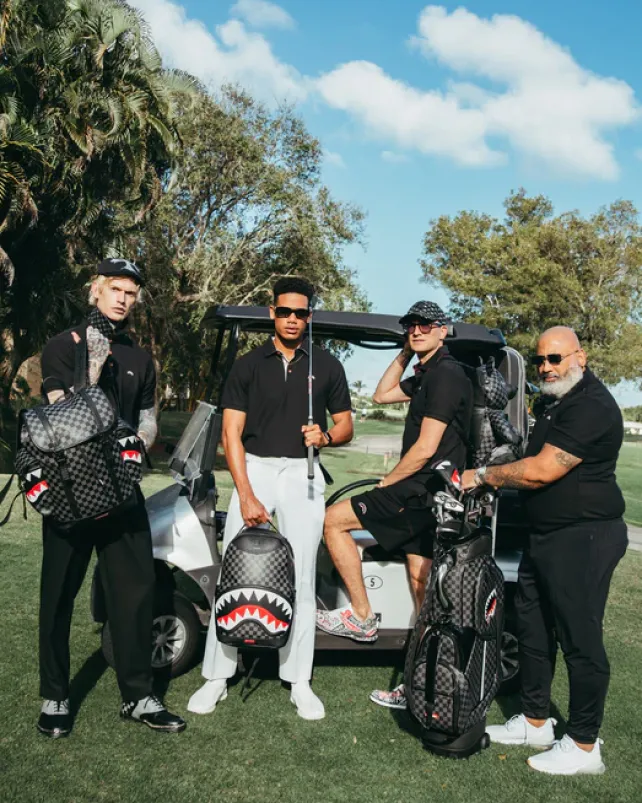 GOLF PRO BAG>SPRAYGROUND HENNY AIIR TO THE THRONE PRO GOLF BAG