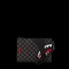 CROSSOVER CLUTCHES>SPRAYGROUND HENNY AIIR TO THE THRONE CROSSOVER CLUTCH