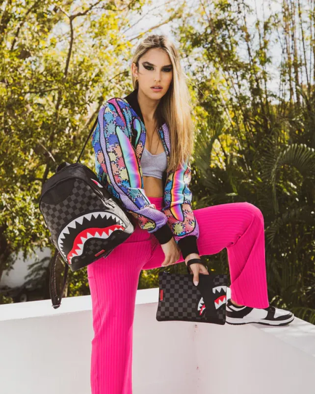 CROSSOVER CLUTCHES>SPRAYGROUND HENNY AIIR TO THE THRONE CROSSOVER CLUTCH