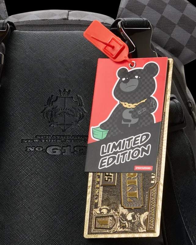 TEDDY BEAR BACKPACKS|BACKPACKS>SPRAYGROUND HENNY AIIR TO THE THRONE MONEYBEAR TEDDYBEAR BACKPACK