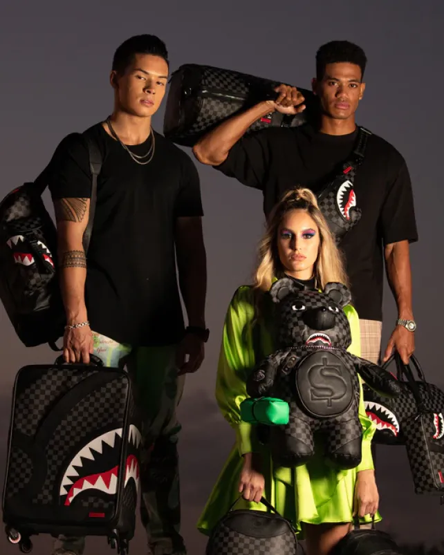 TEDDY BEAR BACKPACKS|BACKPACKS>SPRAYGROUND HENNY AIIR TO THE THRONE MONEYBEAR TEDDYBEAR BACKPACK