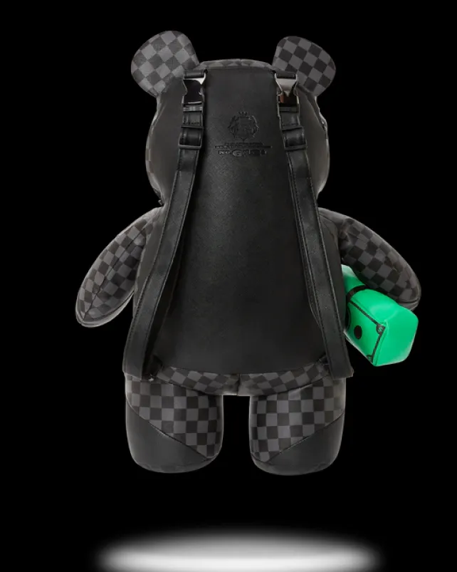 TEDDY BEAR BACKPACKS|BACKPACKS>SPRAYGROUND HENNY AIIR TO THE THRONE MONEYBEAR TEDDYBEAR BACKPACK