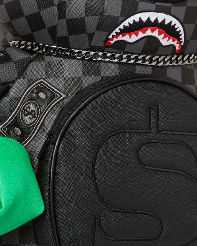 TEDDY BEAR BACKPACKS|BACKPACKS>SPRAYGROUND HENNY AIIR TO THE THRONE MONEYBEAR TEDDYBEAR BACKPACK