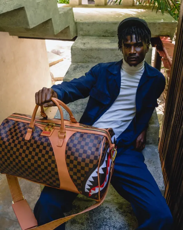DUFFLES>SPRAYGROUND HENNY AIR TO THE THRONE DUFFLE