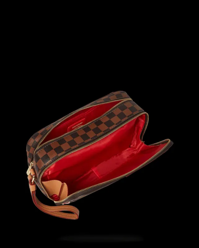 TOILETRIES AKA MONEY BAGS>SPRAYGROUND HENNY AIR TO THE THRONE TOILETRY