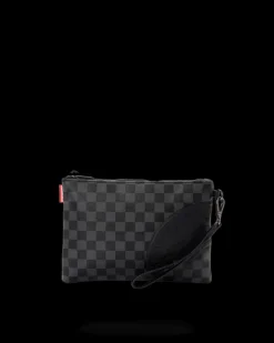 CROSSOVER CLUTCHES>SPRAYGROUND HENNY BLACK CROSSOVER CLUTCH