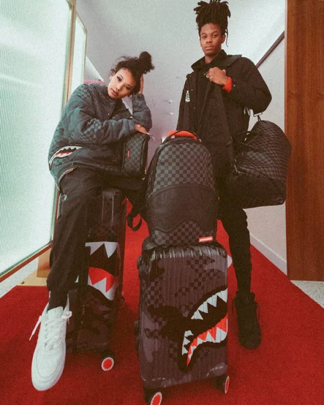 BACKPACKS>SPRAYGROUND HENNY BLACK DLX BACKPACK