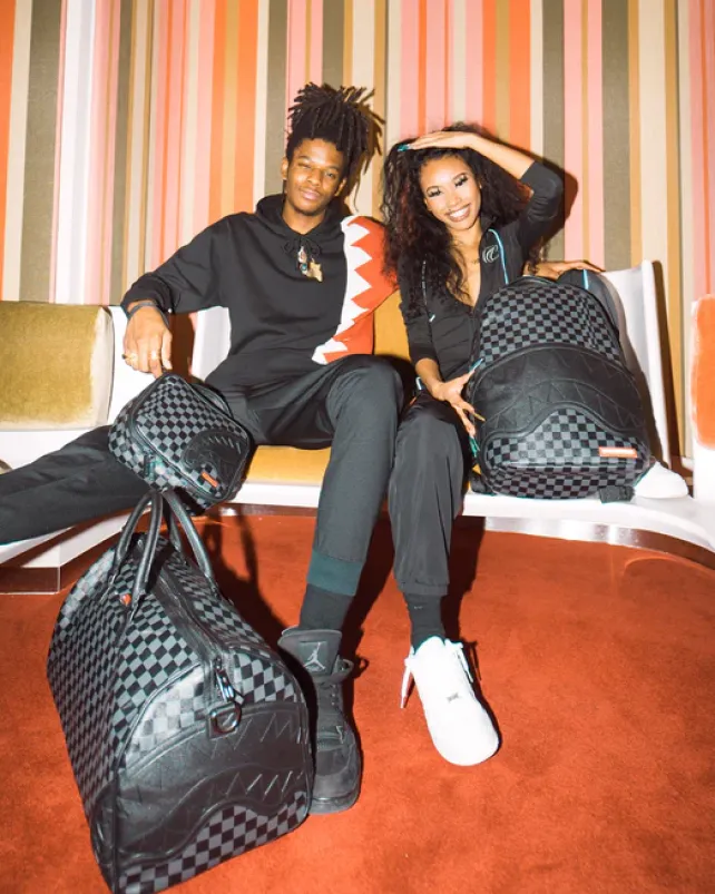 BACKPACKS>SPRAYGROUND HENNY BLACK DLX BACKPACK