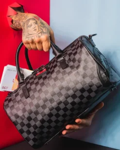 DUFFLES>SPRAYGROUND HENNY BLACK MINI DUFFLE