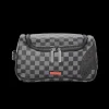 TOILETRIES AKA MONEY BAGS>SPRAYGROUND HENNY BLACK TOILETRY BAG