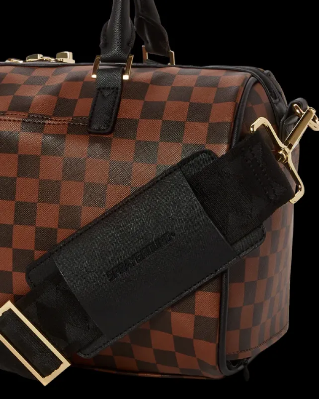 DUFFLES>SPRAYGROUND HENNY LOCK SHARKS IN PARIS MINI DUFFLE