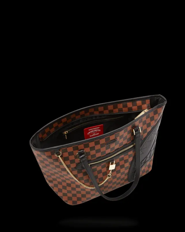 TOTES>SPRAYGROUND HENNY LOCK SHARKS IN PARIS TOTE