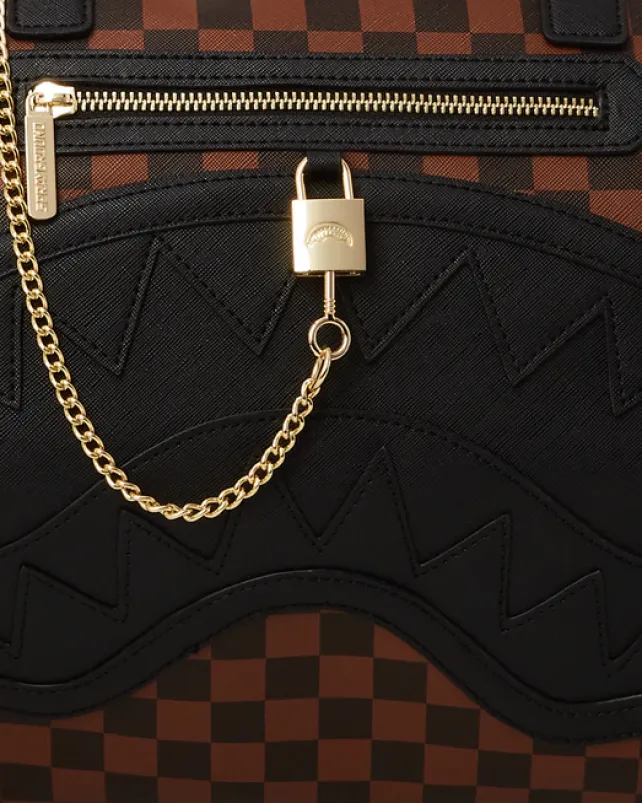 DUFFLES>SPRAYGROUND HENNY LOCK SHARKS IN PARIS DUFFLE