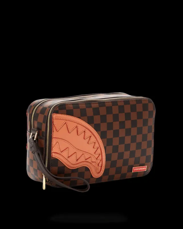 TOILETRIES AKA MONEY BAGS>SPRAYGROUND HENNY TOILETRY BAG