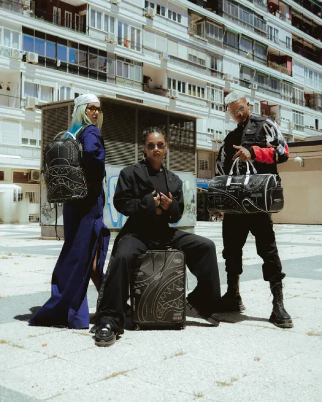 BACKPACKS>SPRAYGROUND HIGH TECH BACKPACK (DLXV)