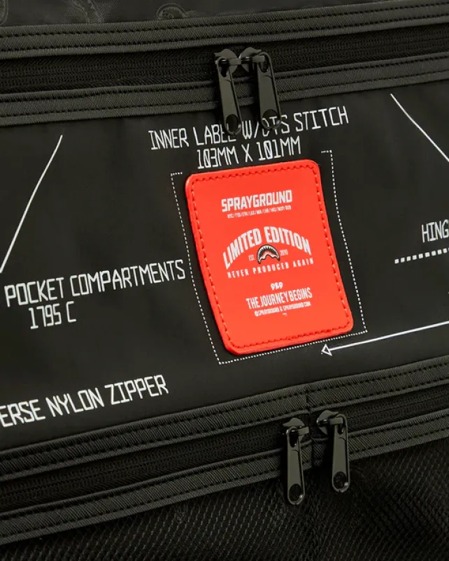 CARRY-ON LUGGAGE>SPRAYGROUND HIGH TECH JETSETTER CARRY-ON LUGGAGE
