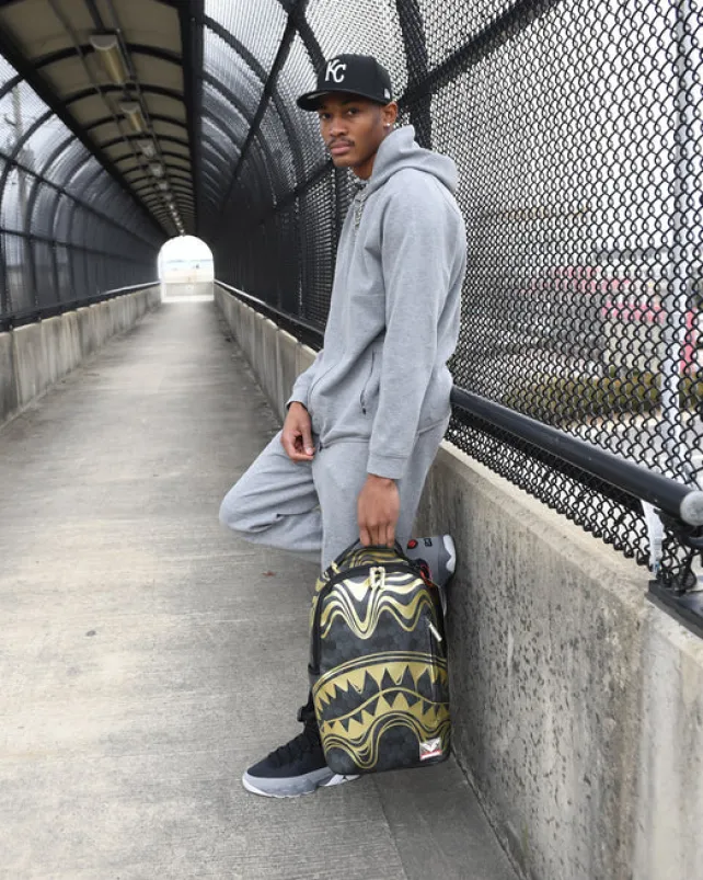 BACKPACKS>SPRAYGROUND HONEYCOMB DEVONTA SMITH COLLAB BACKPACK
