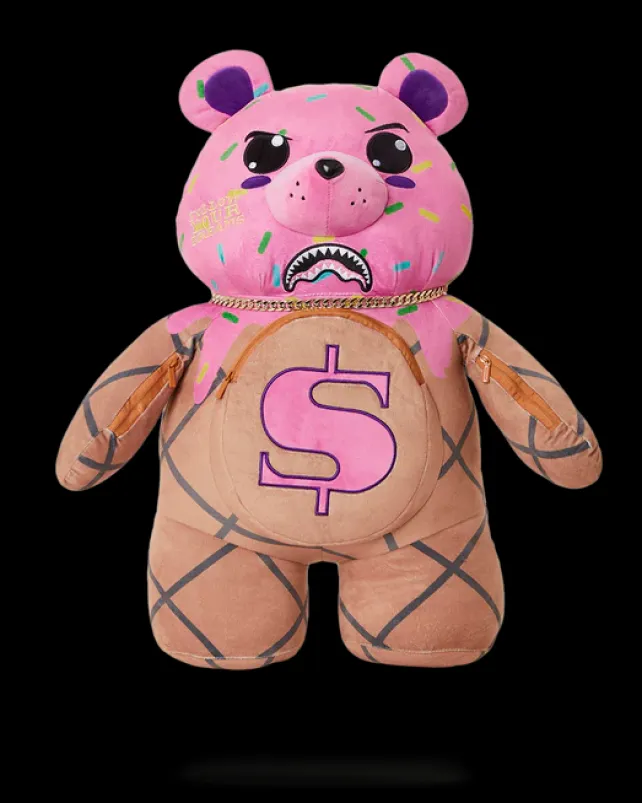 TEDDY BEAR BACKPACKS|BACKPACKS>SPRAYGROUND I SCREAM MONEYBEAR TEDDYBEAR BACKPACK