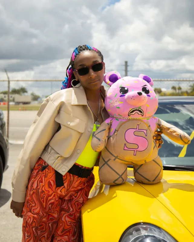 TEDDY BEAR BACKPACKS|BACKPACKS>SPRAYGROUND I SCREAM MONEYBEAR TEDDYBEAR BACKPACK