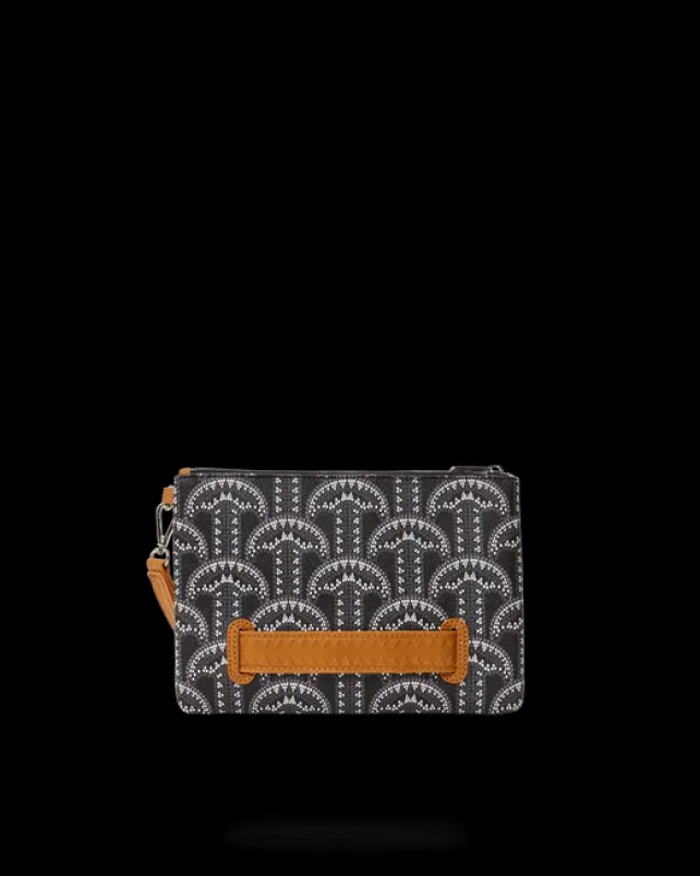 CROSSOVER CLUTCHES>SPRAYGROUND ILLUCHAINS CROSSOVER CLUTCH
