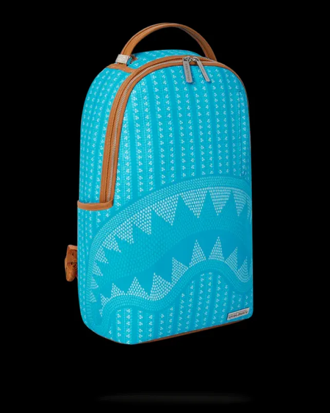 BACKPACKS>SPRAYGROUND ILLUCHAINS TURQ BACKPACK (DLXV)