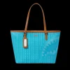 TOTES>SPRAYGROUND ILLUCHAINS TURQ TOTE