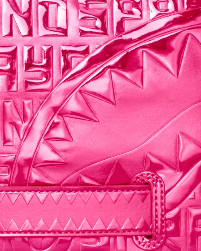 CROSSOVER CLUTCHES>SPRAYGROUND INFINITI PINK DIAMOND CROSSOVER CLUTCH