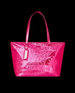 TOTES|HANDBAGS>SPRAYGROUND INFINITI PINK DIAMOND TOTE