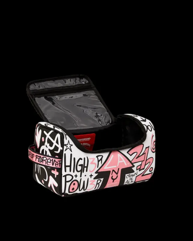 TOILETRIES AKA MONEY BAGS>SPRAYGROUND JADORE TOILETRY BAG