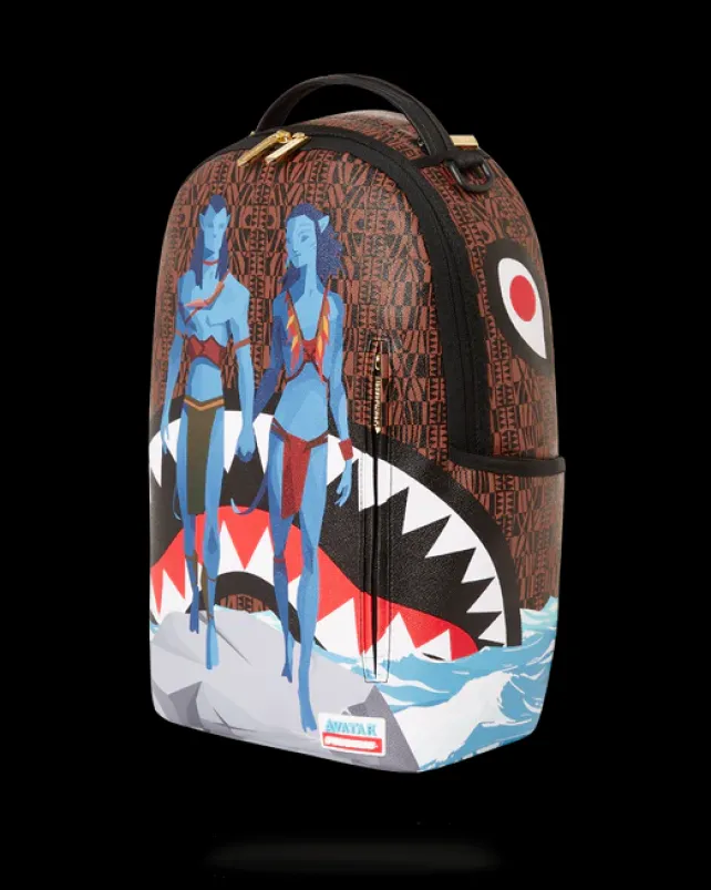 BACKPACKS>SPRAYGROUND JAKE AND NEYTIRI SHARKS IN PANDORA