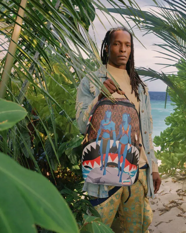 BACKPACKS>SPRAYGROUND JAKE AND NEYTIRI SHARKS IN PANDORA