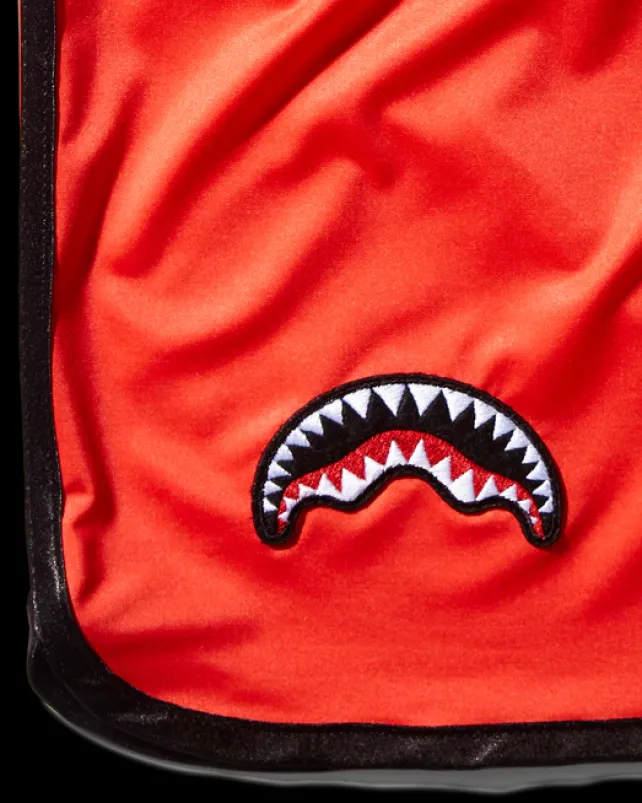 SWIMWEAR>SPRAYGROUND JAPAN WAVE CORTO SWIM TRUNKS (RED)